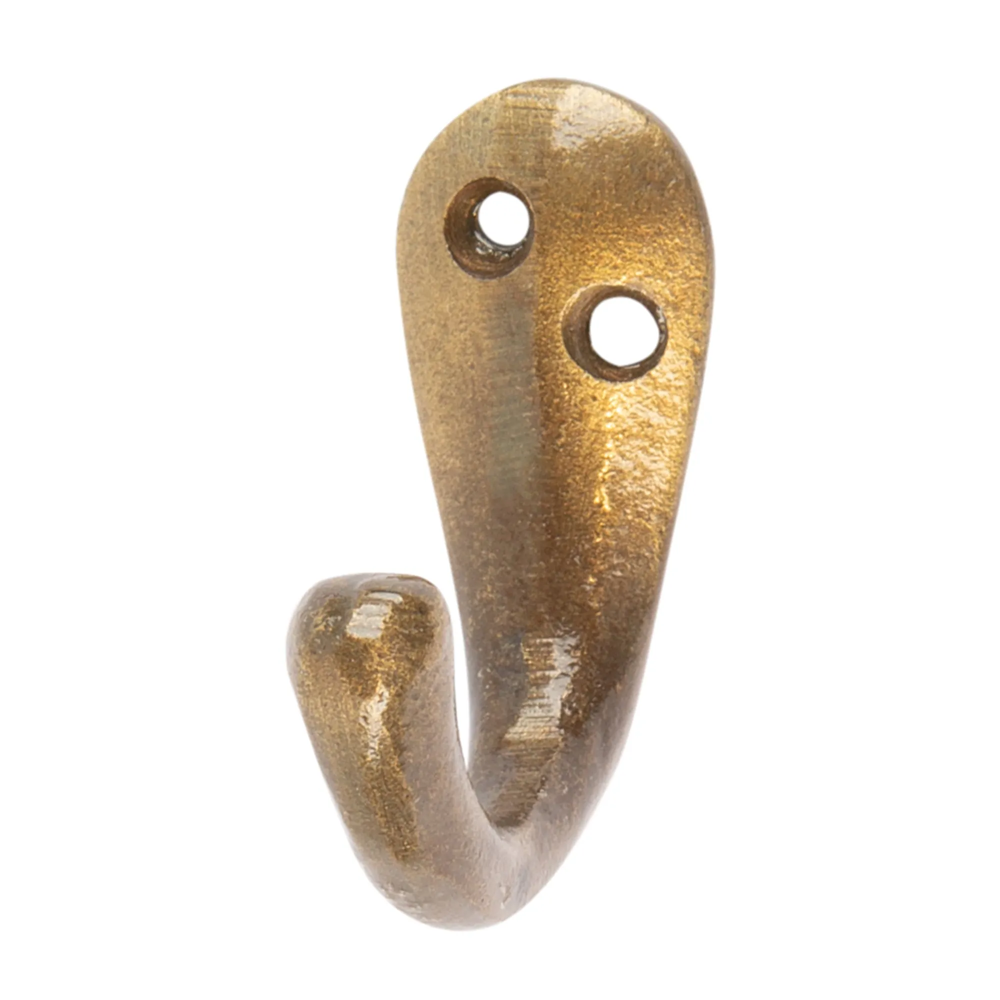 20mm x 45mm Single Robe Hook - By Hammer & Tongs