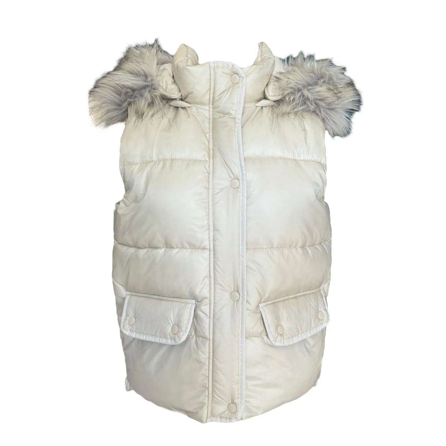 Abercrombie Cream Gilet - 10