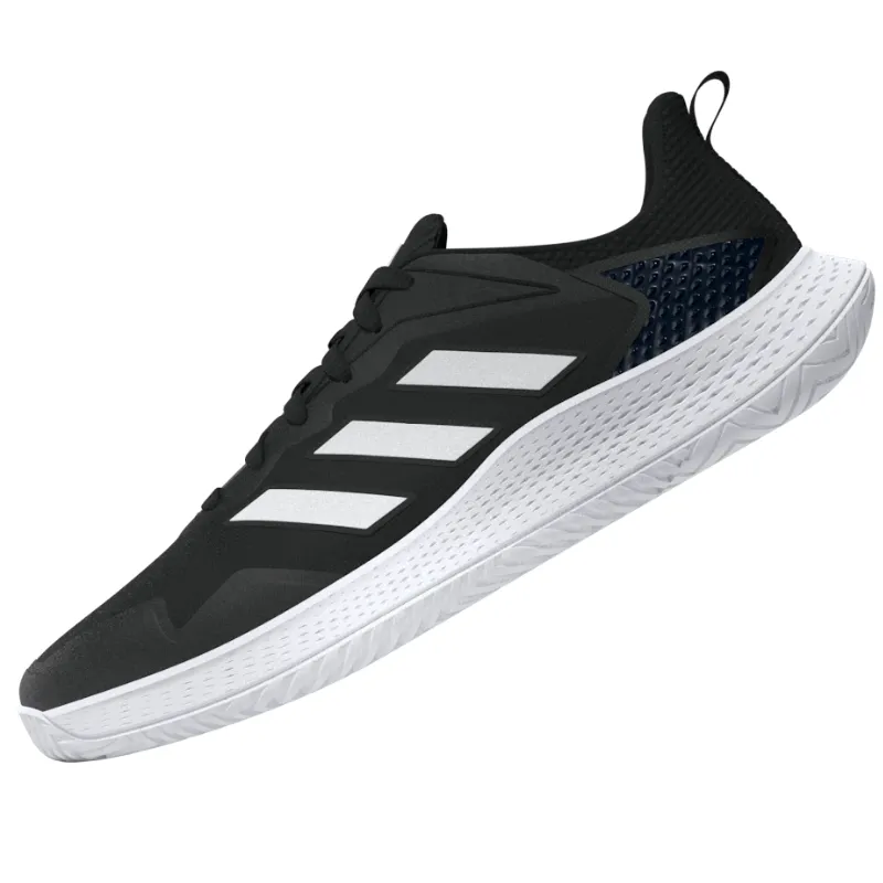 Adidas Defiant Speed Mens Tennis Shoes - Core Black / White / Grey Four