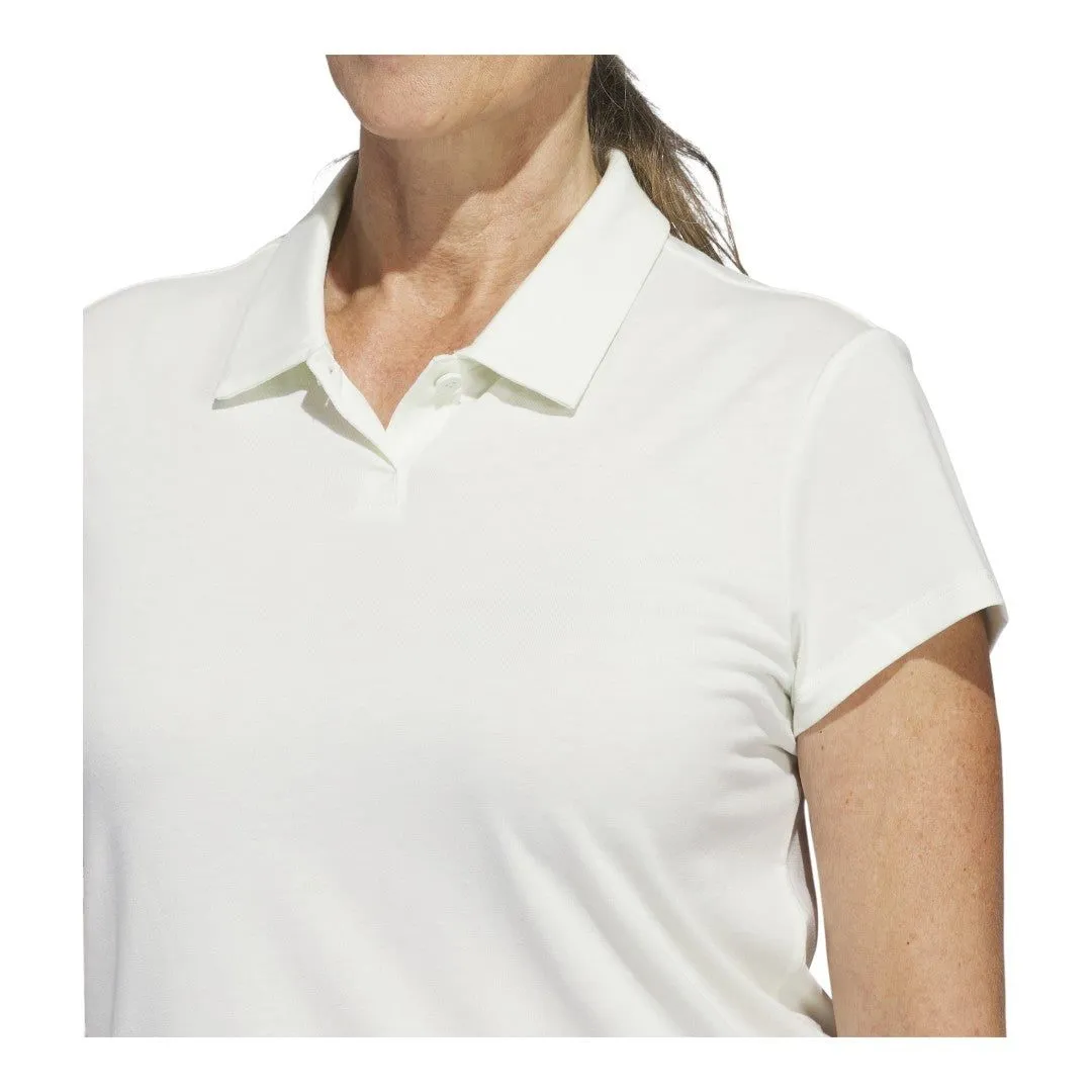 adidas Ladies Go-To Heathered Golf Polo Shirt IP4188