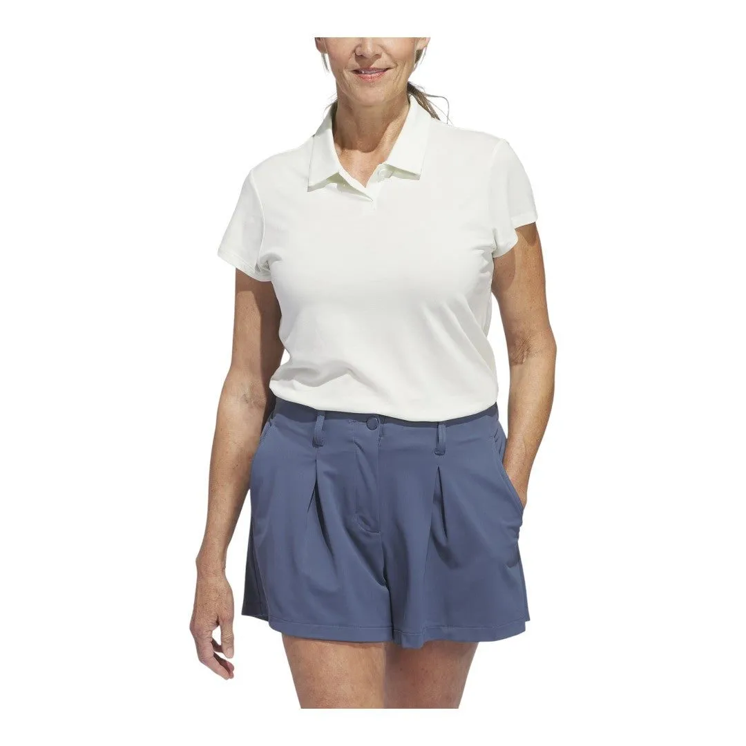 adidas Ladies Go-To Heathered Golf Polo Shirt IP4188