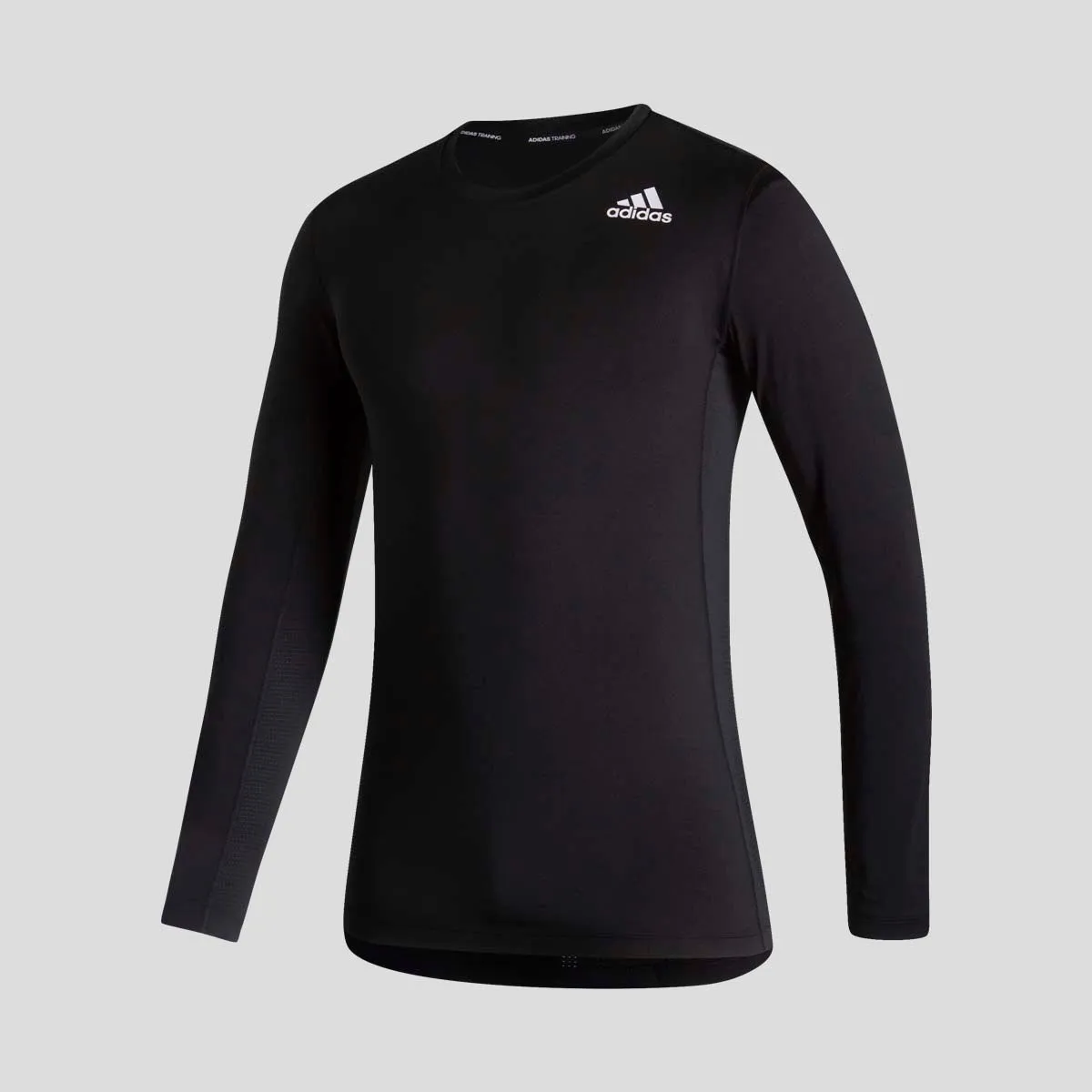 Adidas Techfit Long Sleeve Compression T-Shirt Black