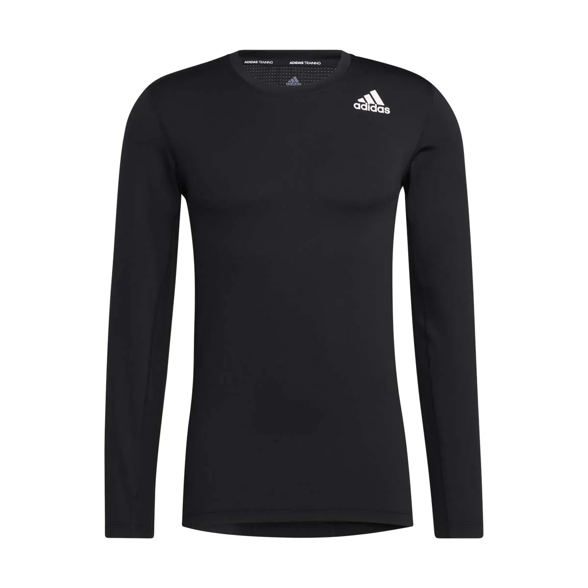 Adidas Techfit Long Sleeve Compression T-Shirt Black