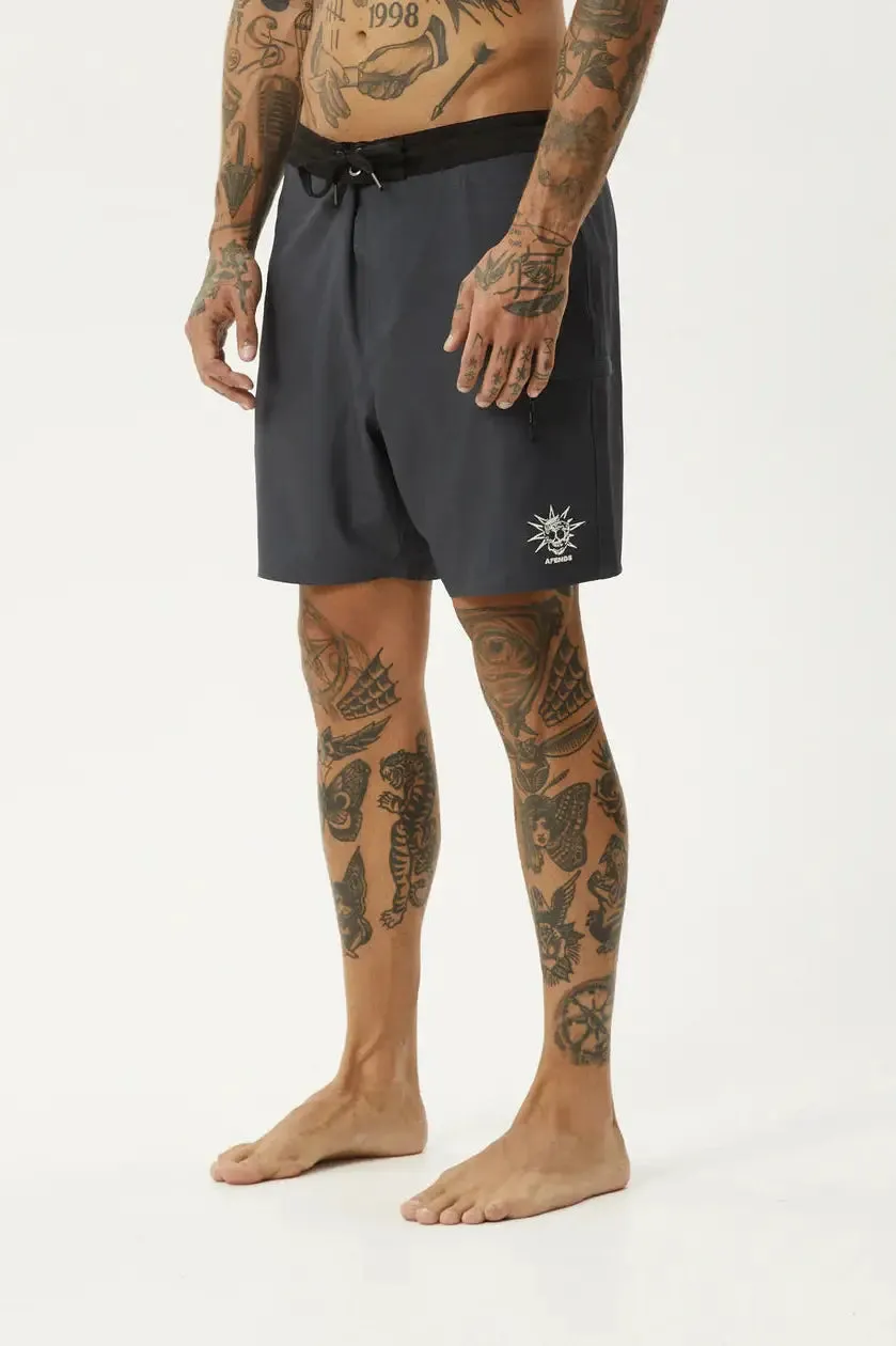 AFENDS - surf related boardshort - charcoal