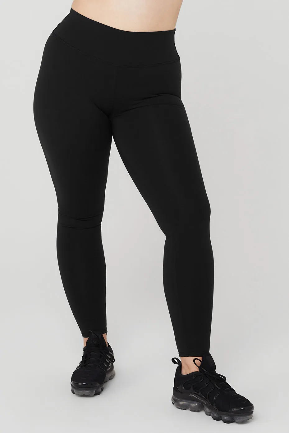 Airbrush Winter Warm High-Waist Nocturne Legging - Black