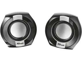 Altavoces para PC - Trust Polo, Alámbrico, 2 unidades, 8W, Negro