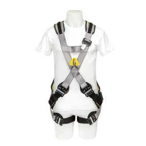 Arc Tested BuckFit™ X-Style Full Body Harness with Pigtail