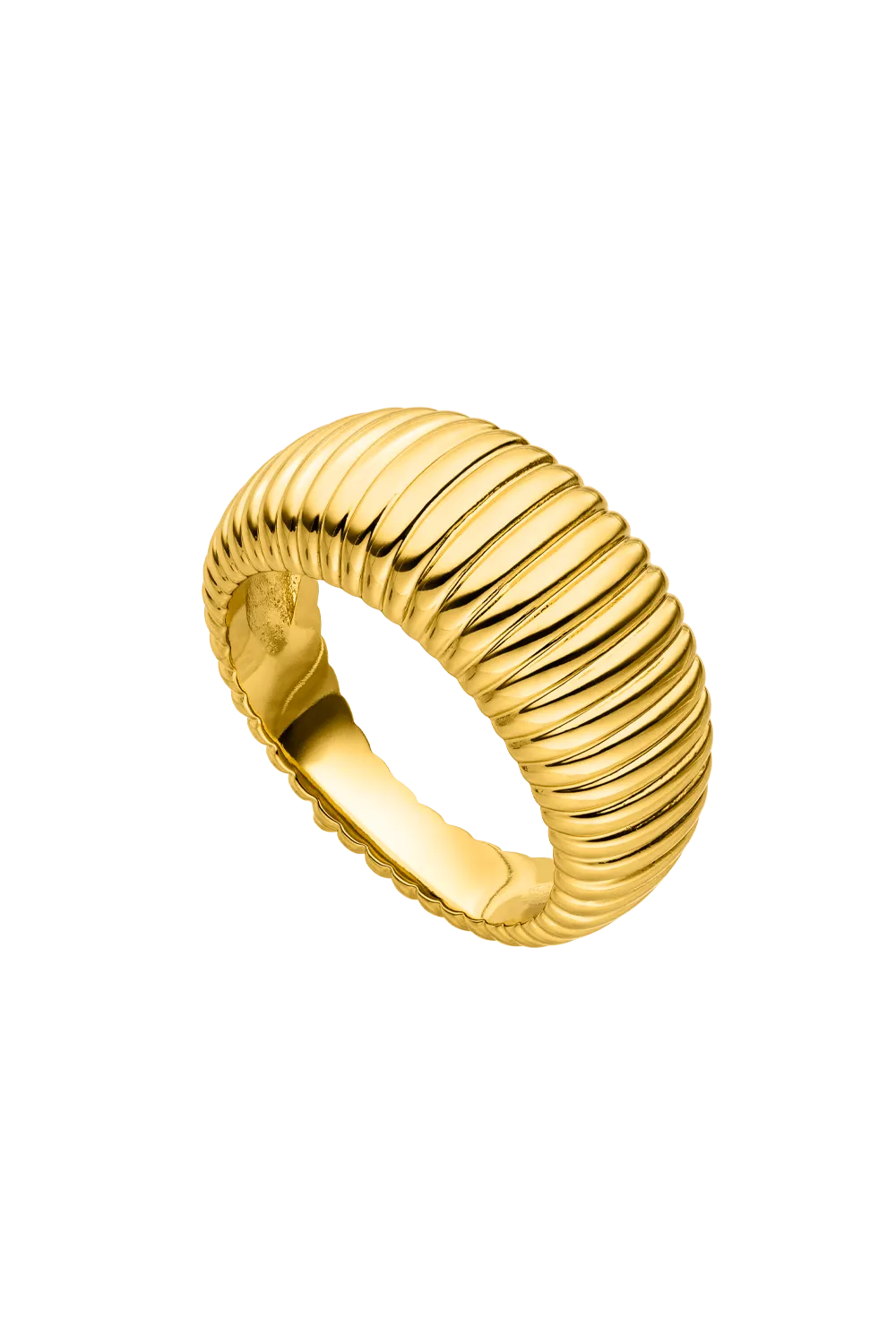 Avenue Structure Ring 14K Gold Plated