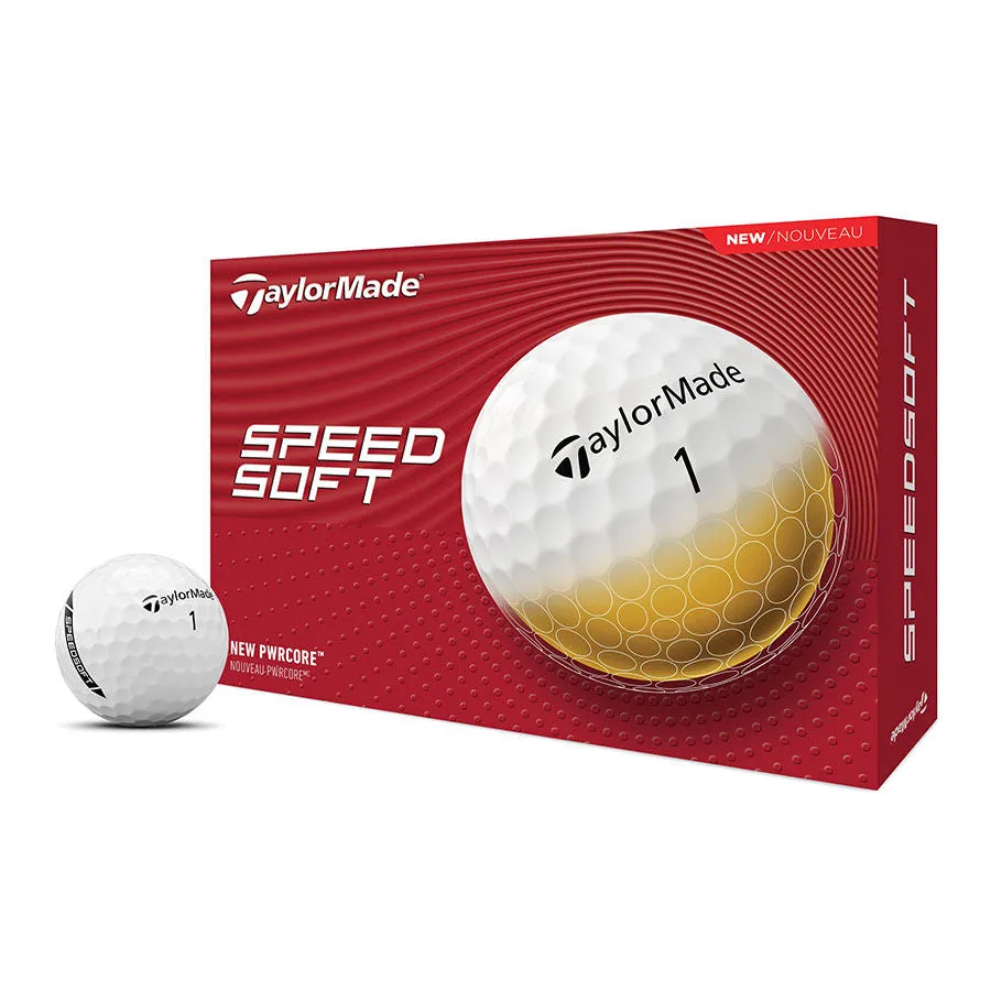 BALLE TAYLORMADE SPEEDSOFT TM24 WHT