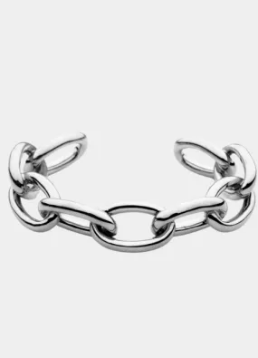 Bangle | Massive Chain | Silver Plated