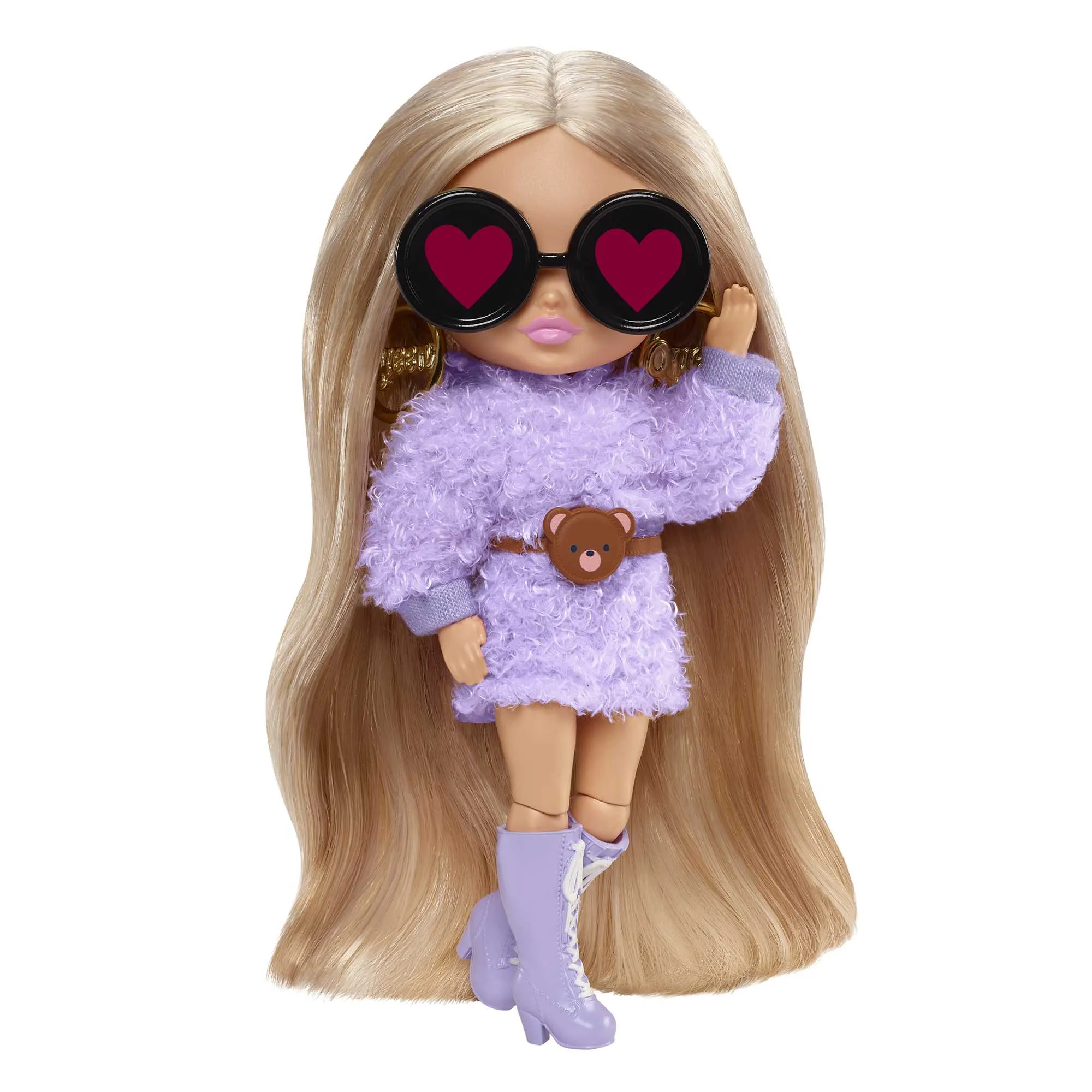 Barbie Extra Minis Muñeca Vestido Lila