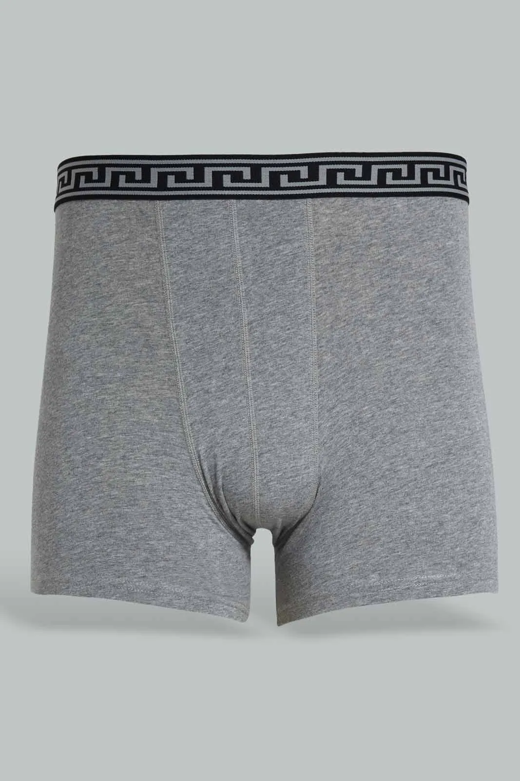 Black And Grey Hipster Brief Set For Men (Pack of 2)