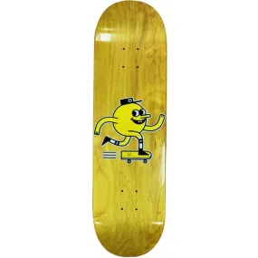 Blast Skates Classic Mascot Logo Skateboard Deck Yellow Stain - 8.5