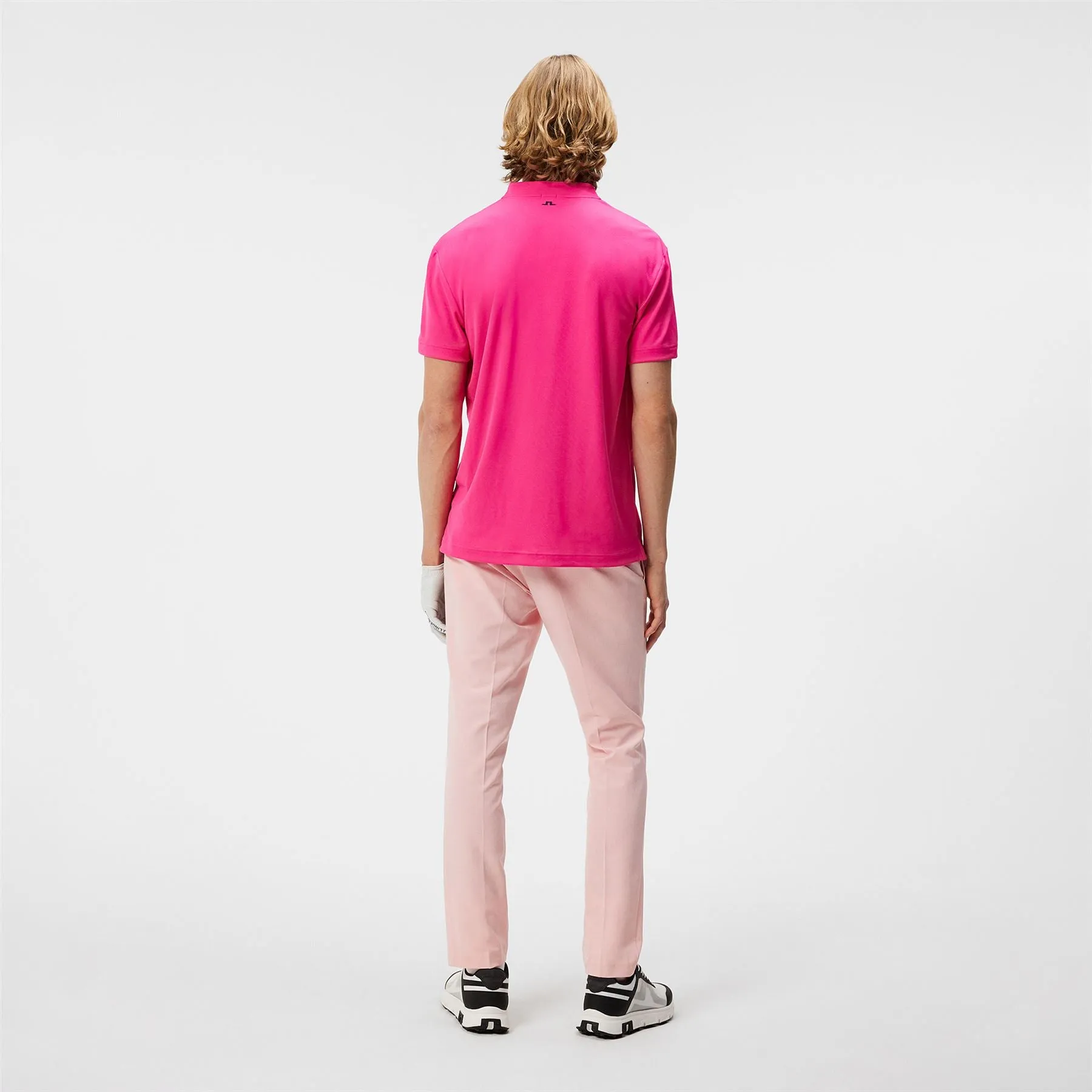 Bode Regular Fit Light Vent Polo Fuchsia Purple - SS24