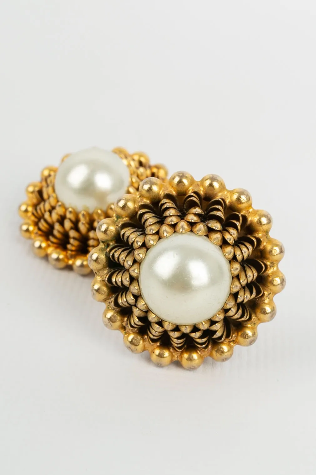 Boucles d'oreilles anciennes Chanel