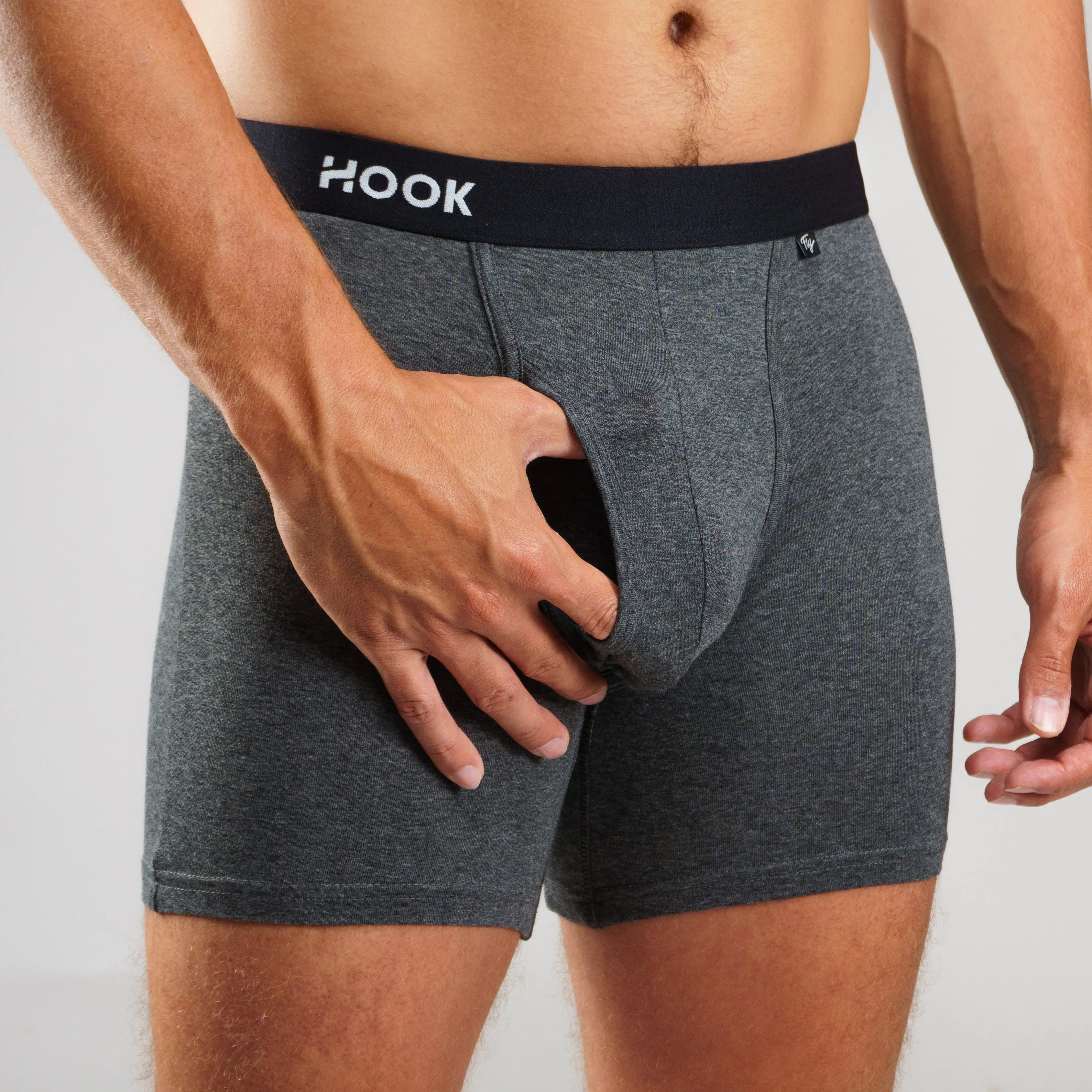 Boxer Fly : Charcoal