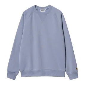 Carhartt WIP Chase Sweatshirt - Charm Blue / Gold