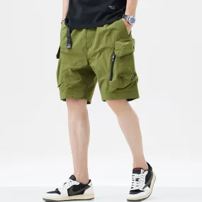 Casual Multi-pocket Sports Shorts