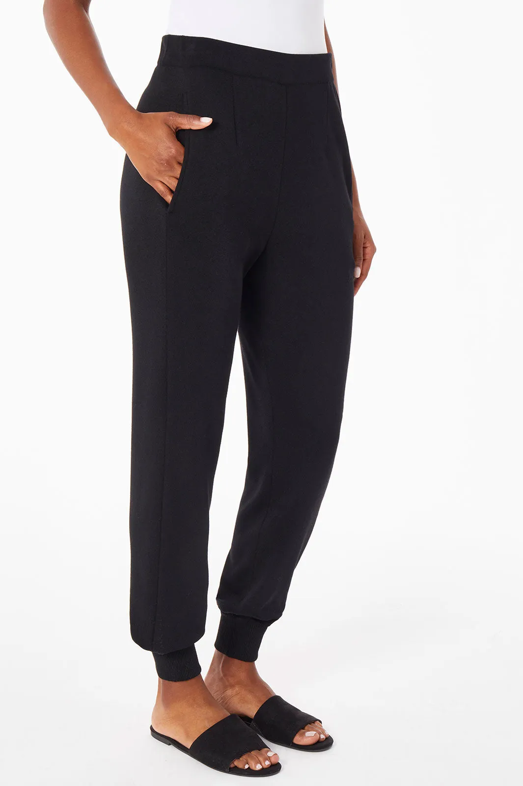 Easy-Care Knit Jogger Pant