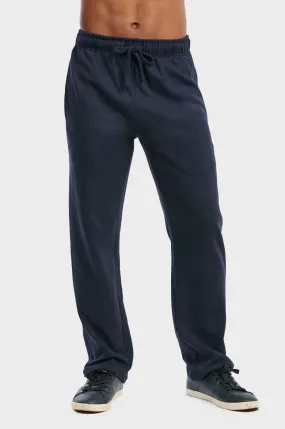 ET TU MEN'S LIGHTWEIGHT FLEECE SWEATPANTS (SP1020E_NAVY)