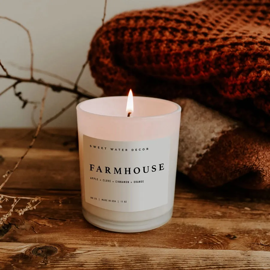 Farmhouse 11oz Soy Candle