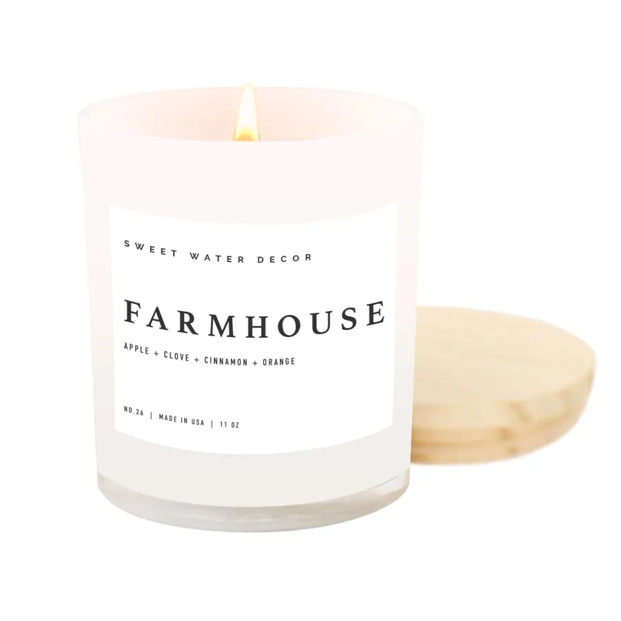 Farmhouse 11oz Soy Candle