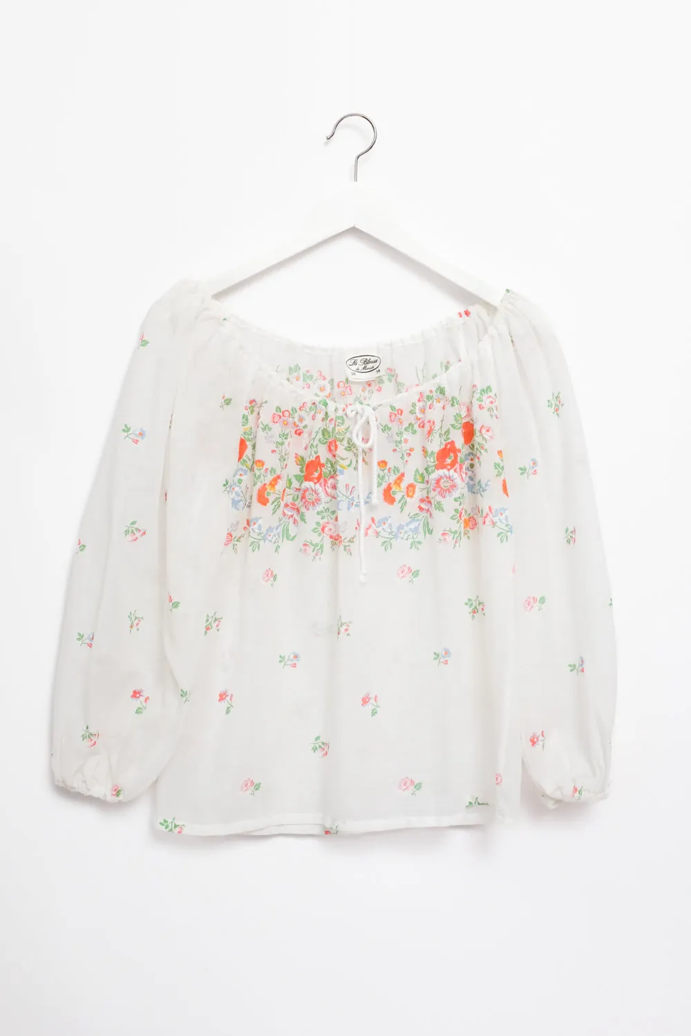 FLORAL VINTAGE LUCID BLOUSE