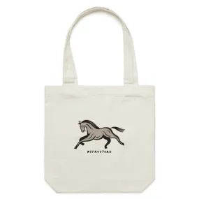 Giddy up! tote bag - Natural