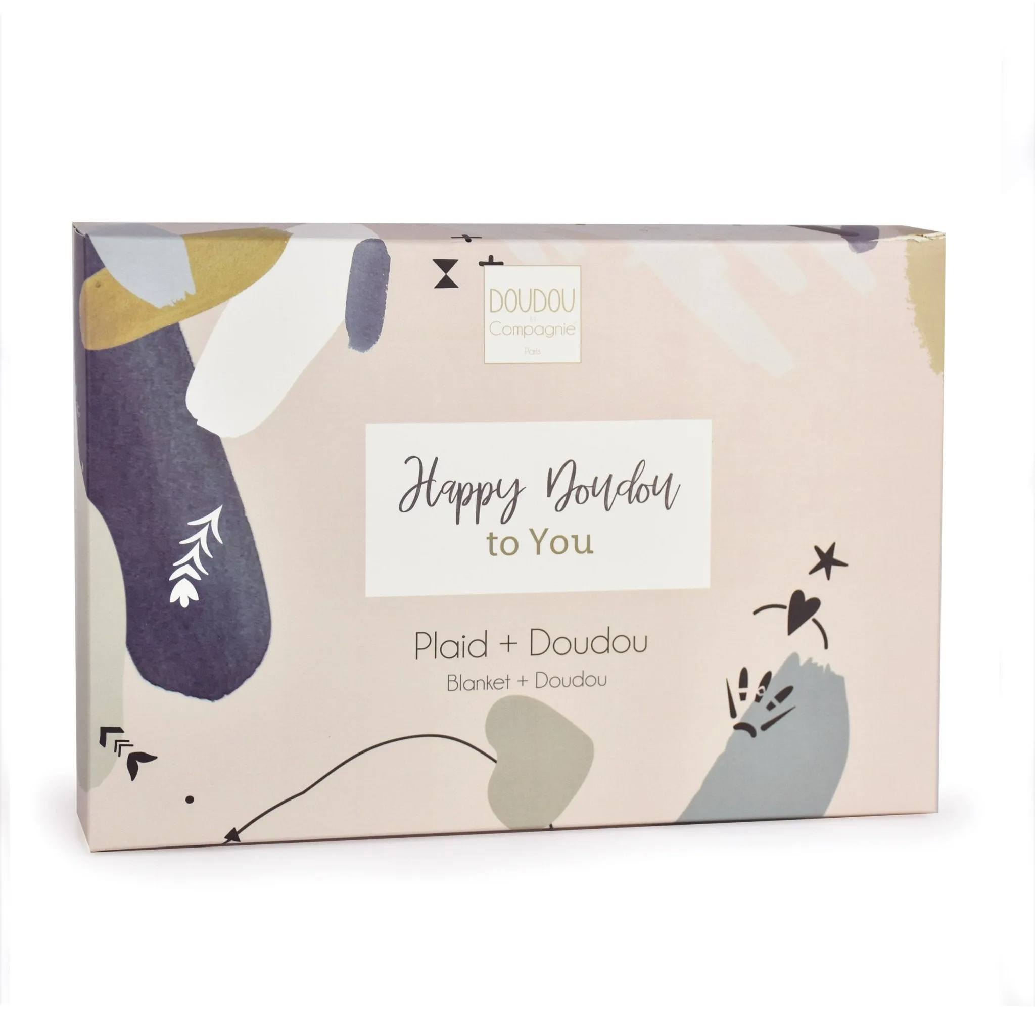 Happy Doudou Blanket and Comforter Gift Set