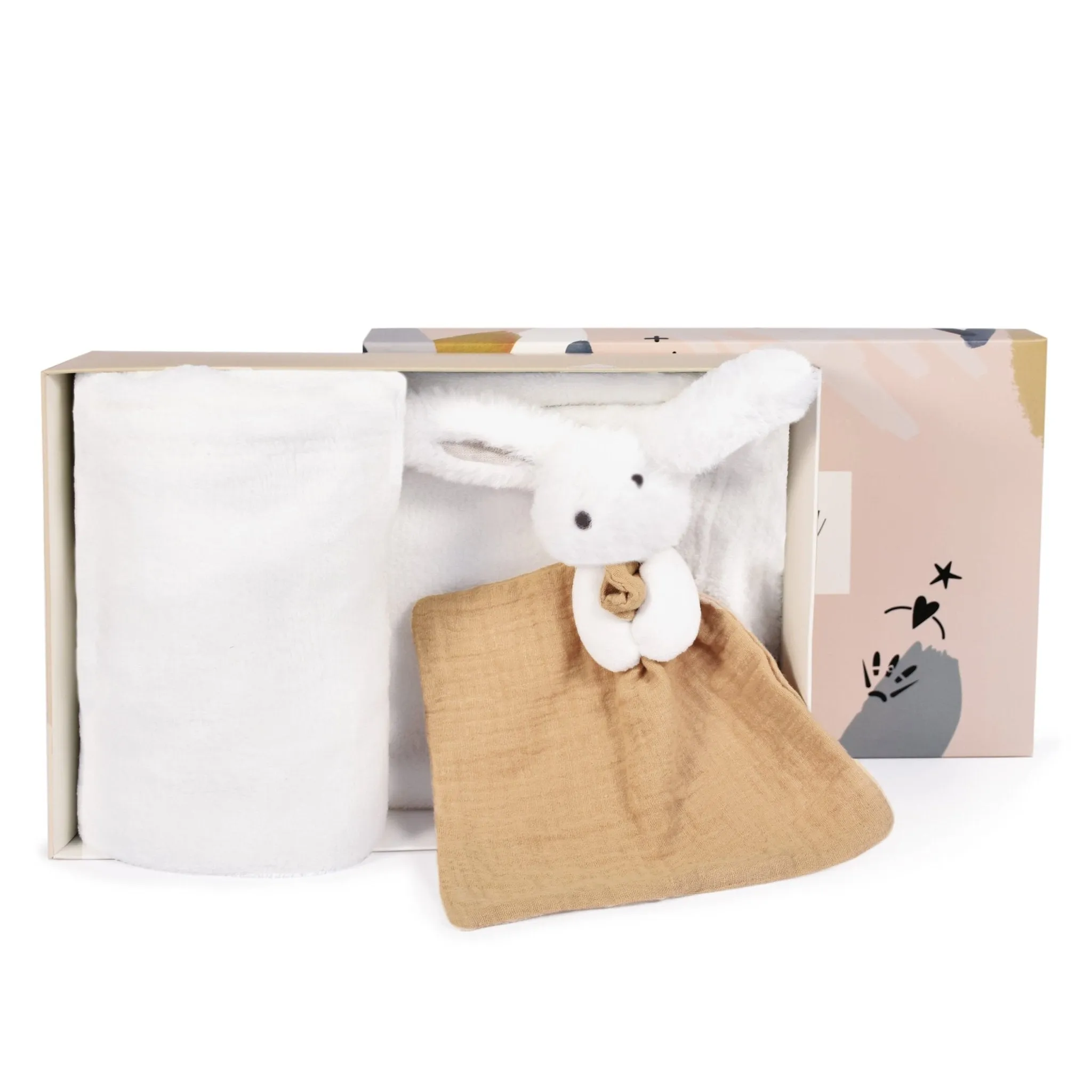 Happy Doudou Blanket and Comforter Gift Set