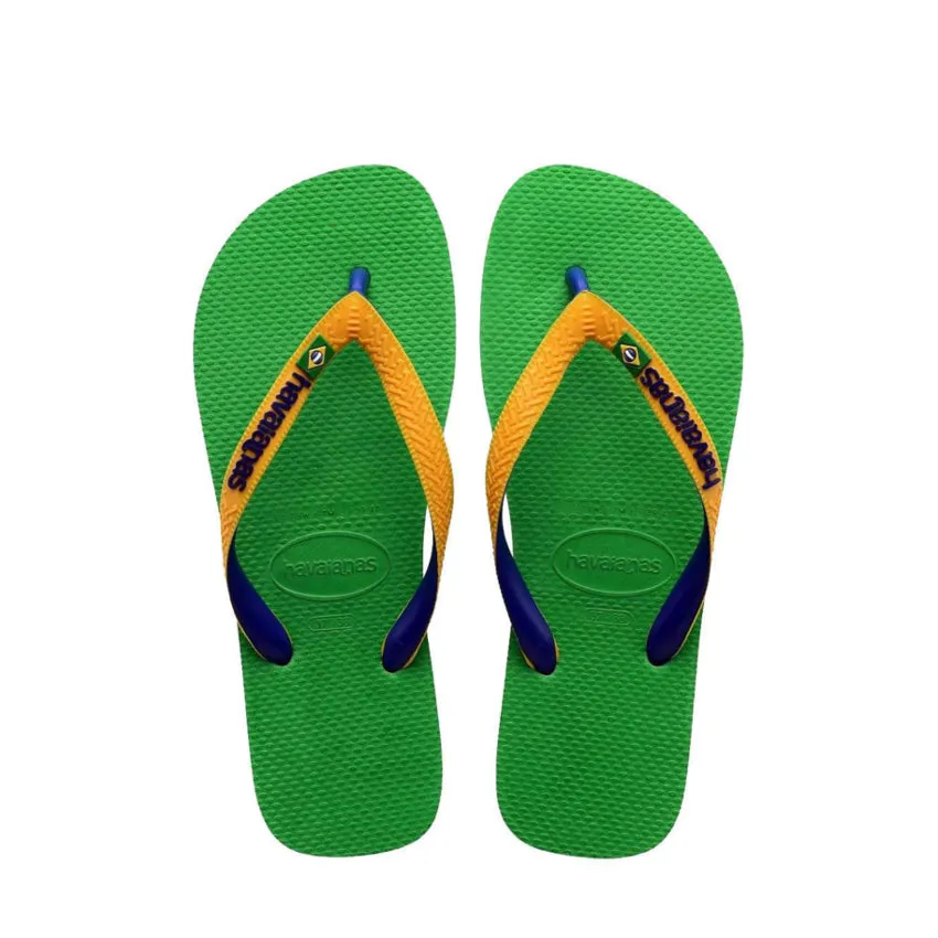 HAVAIANAS INFRADITO BRASIL MIX LEAF 4123206.1985 GREEN/MARINE/BLUE