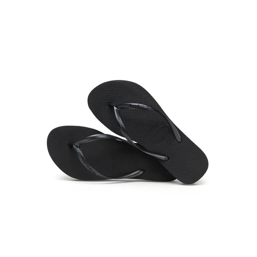 HAVAIANAS INFRADITO SLIM FLATFORM 4144537.0090 BLACK