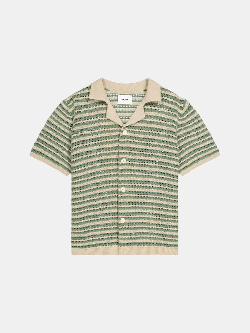 Henry Shirt S/S Ecru