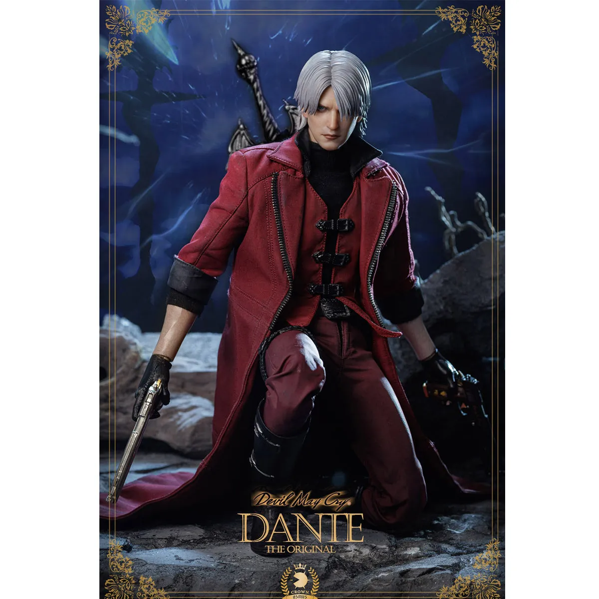 HiPlay Asmus Toys, Devil May Cry 1: Dante, Deluxe Edition, Action Figure Full Set