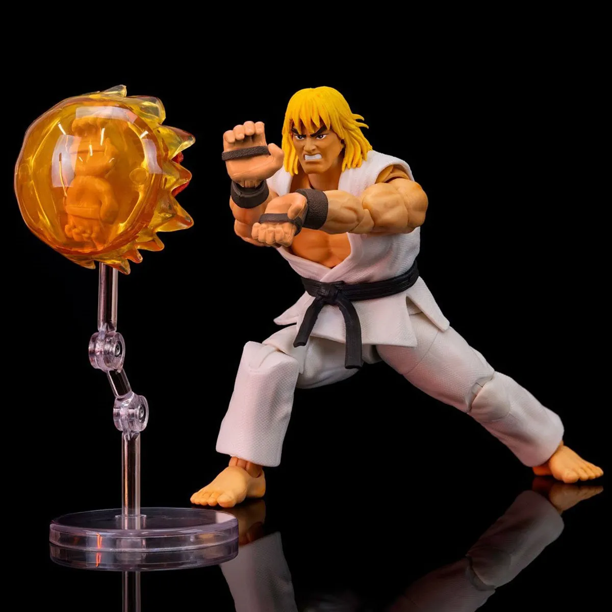 HiPlay JADA Toys, Street Fighter: Ken - White Outfit, Action Figure Full Set