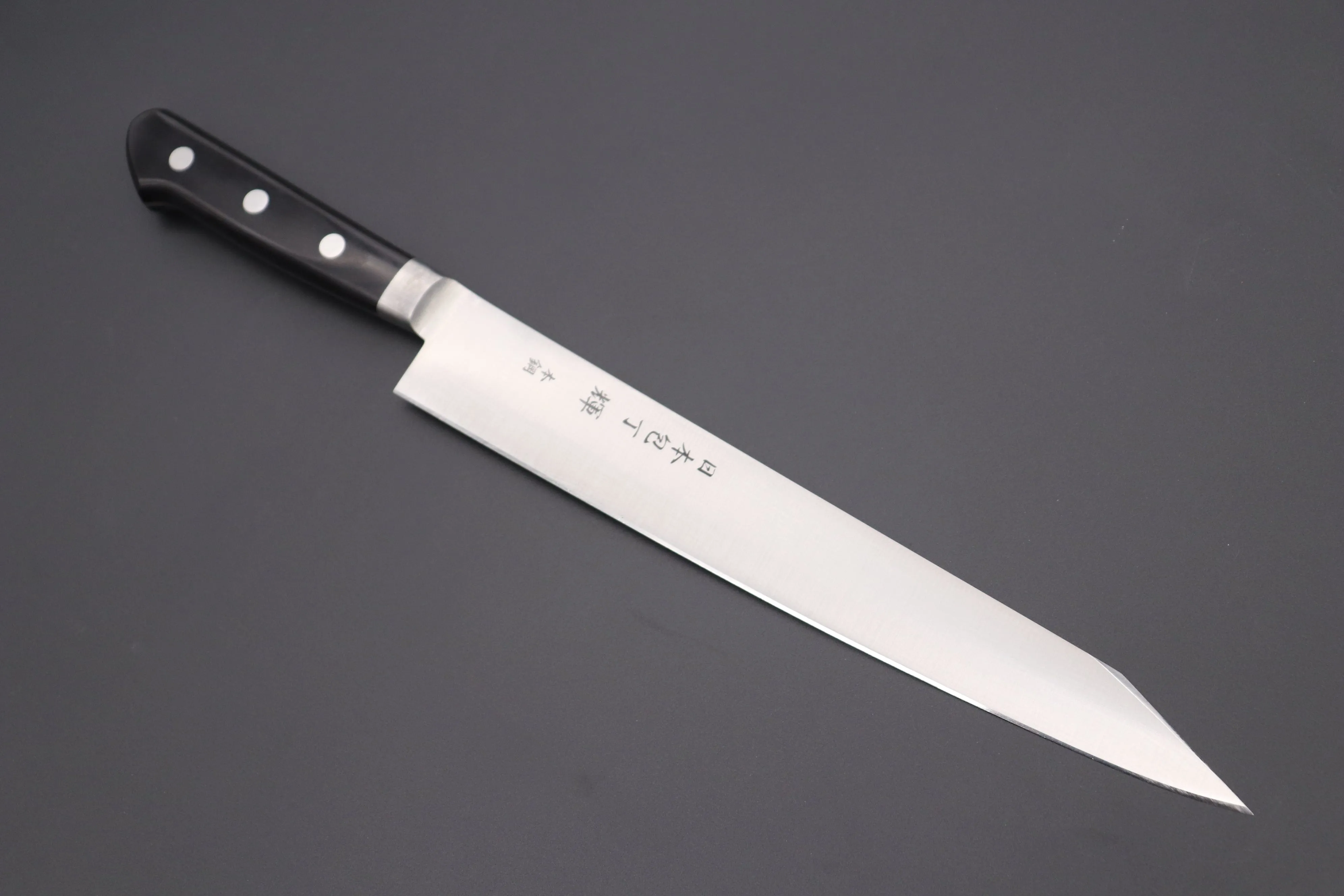 JCK Original Kagayaki CarboNext Series KC-9KES Kiritsuke Sujihiki 270mm(10.6 inch, Special Order Made, Kiritsuke Blade Version)