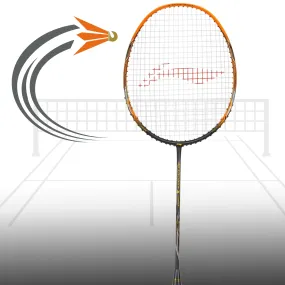 Li-Ning 3D Calibar X Drive Badminton Racquet - Black/Gold