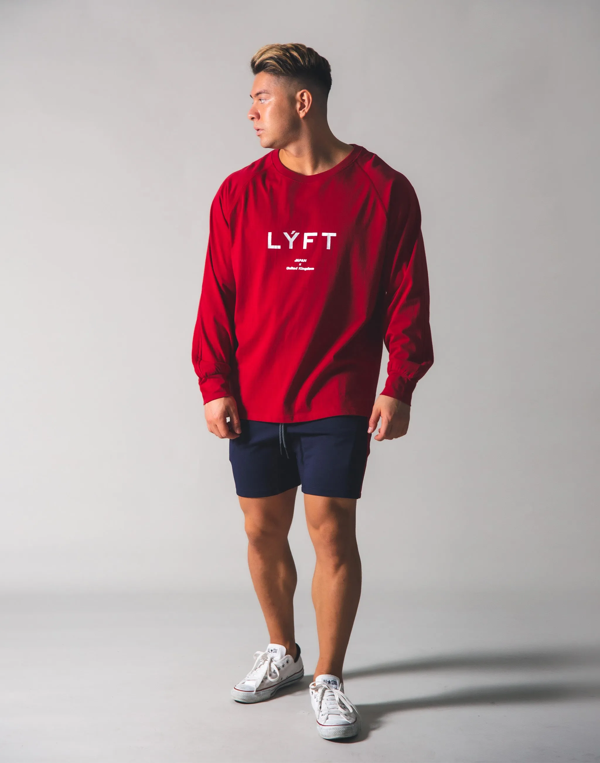 LYFT  Logo Long T-shirt - Red