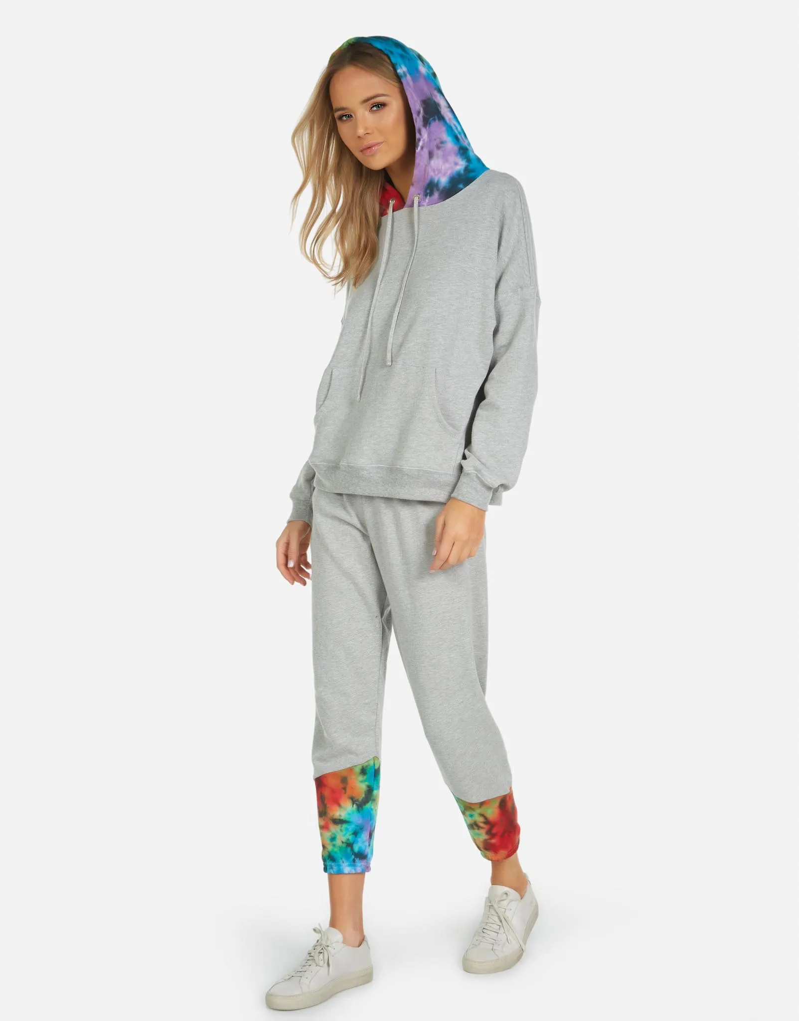 Melbourne LE Grey Rainbow Sweatpant