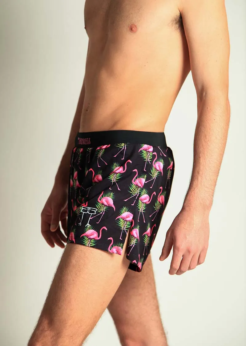 Men's Flamingo 4" Half Split Shorts