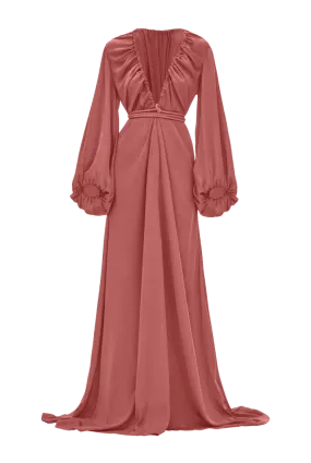 Neema Dusty Apricot Robe