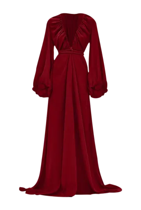 Neema Ruby Red Robe