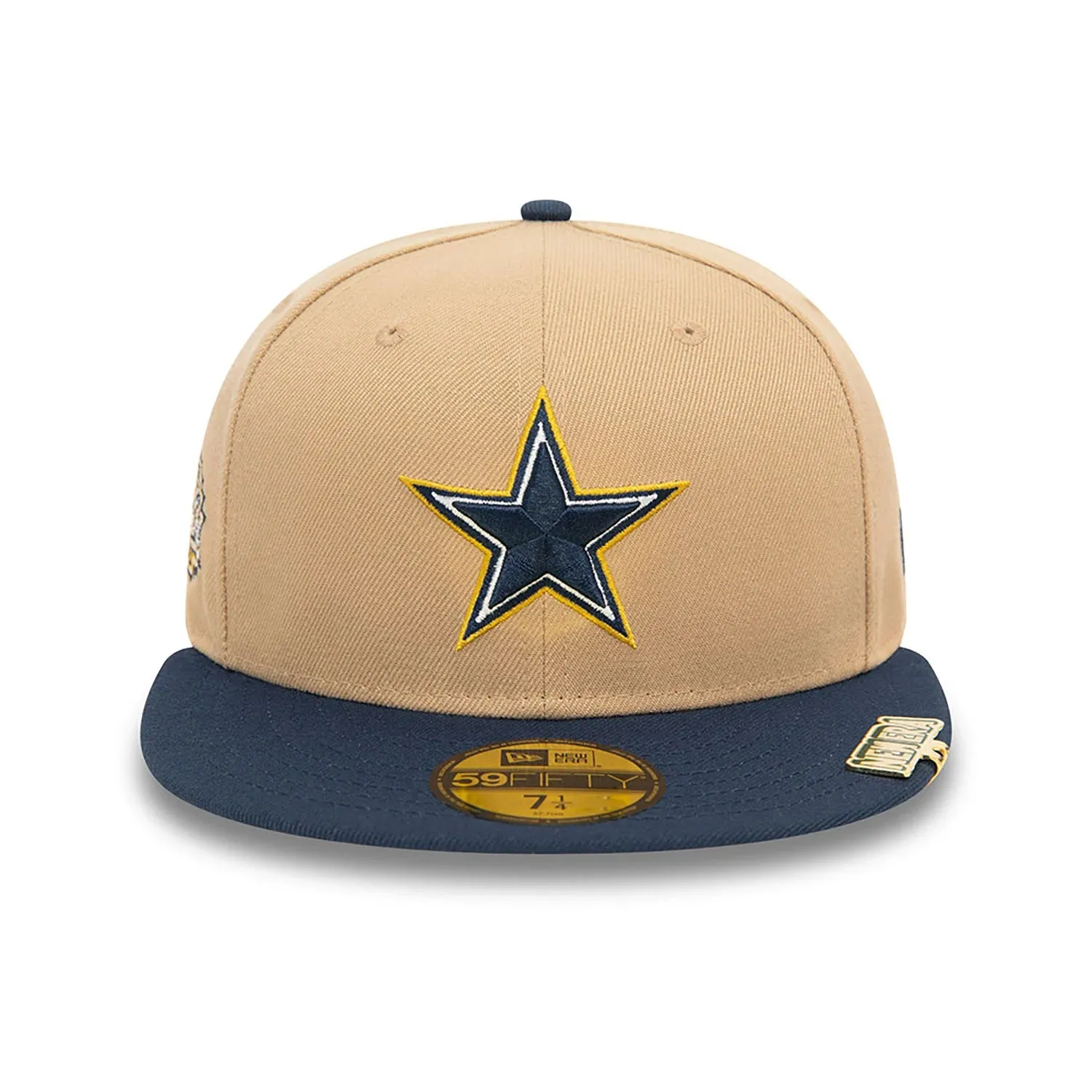 NEW ERA Dallas Cowboys NFL Pin Pack Light Beige 59FIFTY Fitted Cap