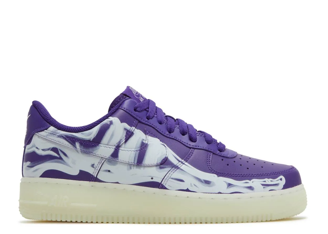 Nike Air Force 1 Low 'Purple Skeleton'