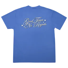 No Regrets Tee - Blue