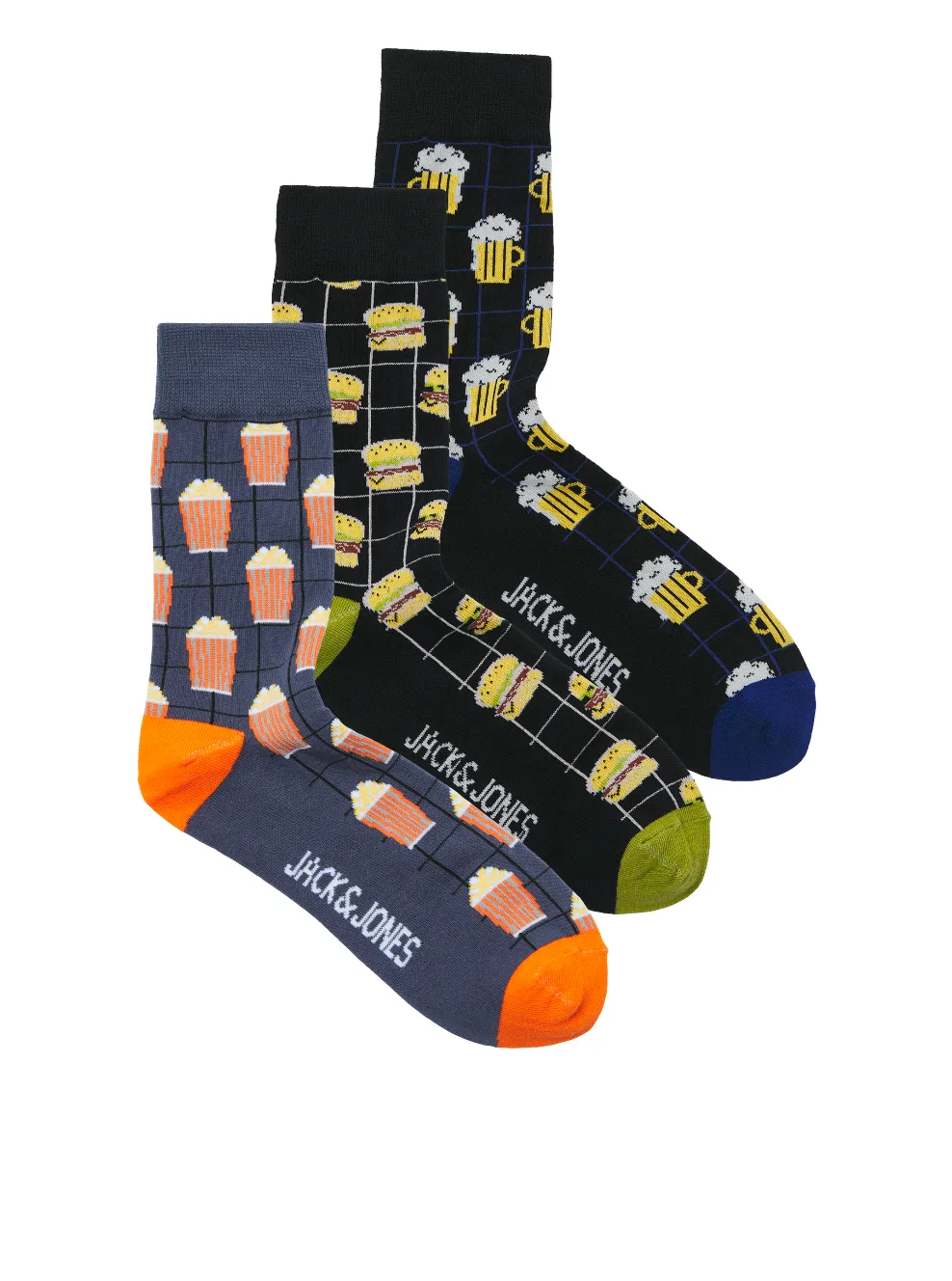 Pack de 3 paires de chaussettes Jack & Jones Cravings