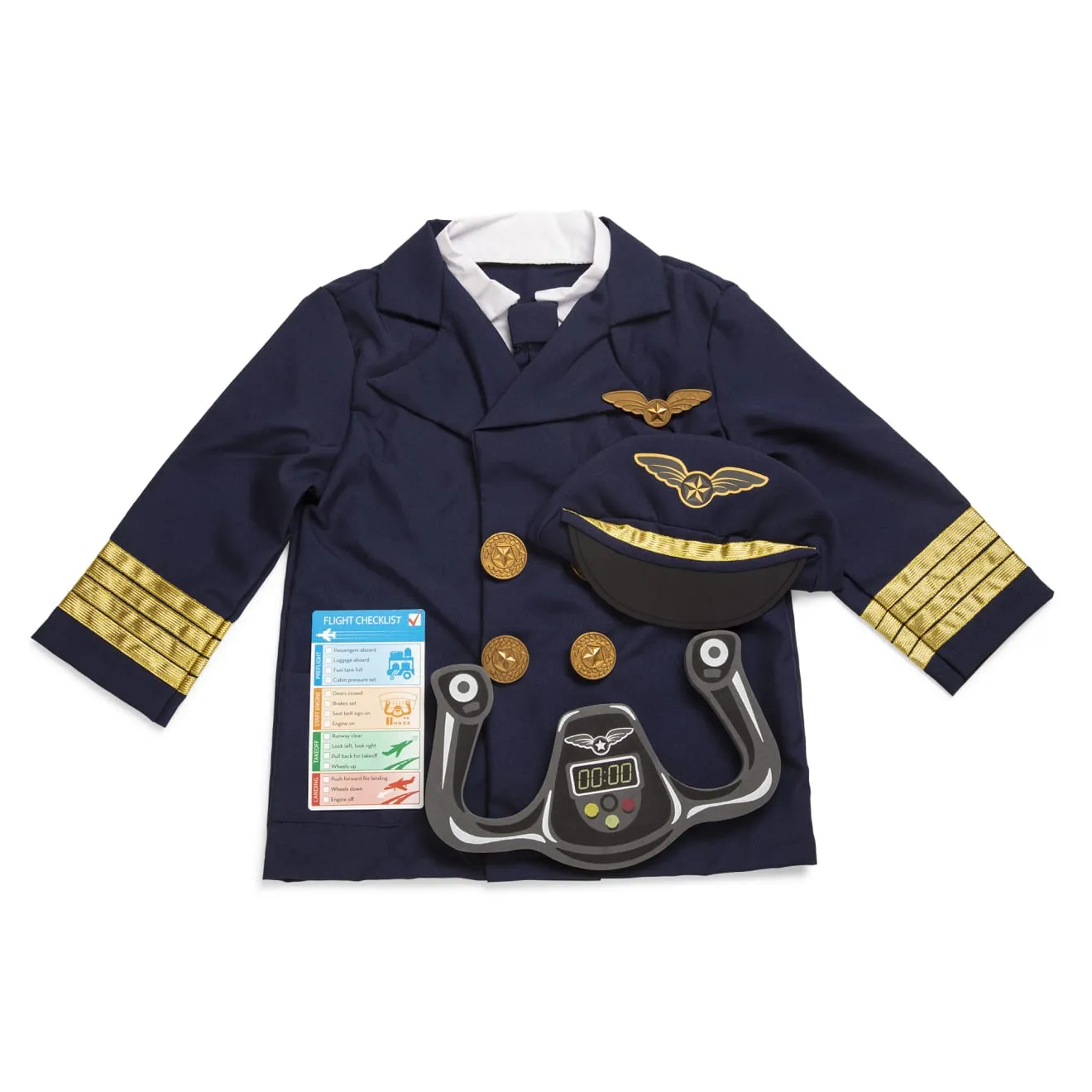 Pilot Role Play Costume Set