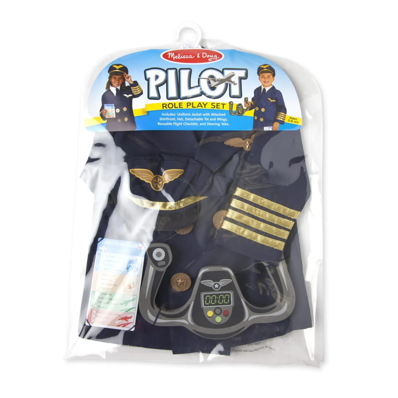 Pilot Role Play Costume Set