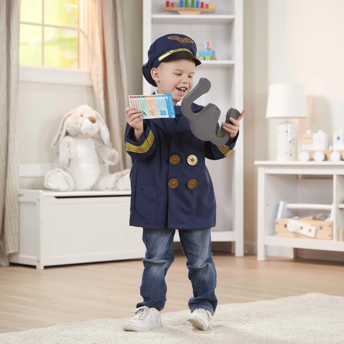 Pilot Role Play Costume Set