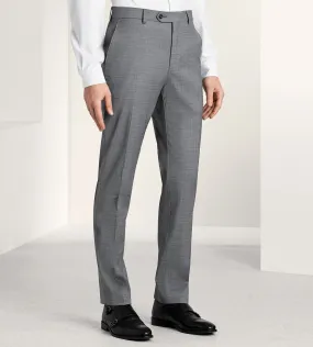 Slim Fit Stretch Solid Suit Separate Pants